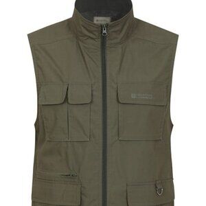 Mountain warehouse Men's utility jacket sleeveless size small like new